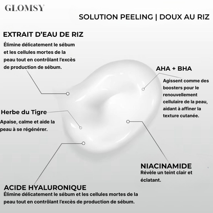 Soin Exfoliant | Solution Naturelle au Riz